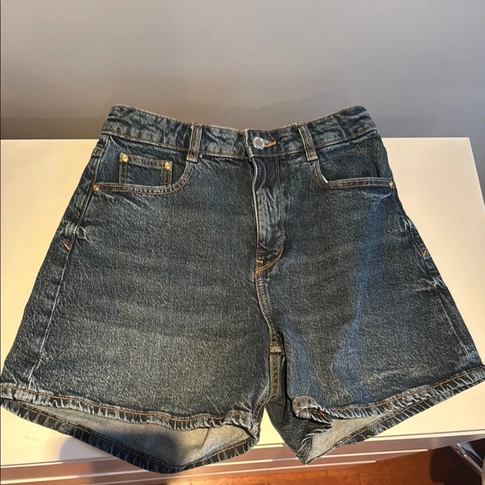 ZARA Bermuda Denim Shorts